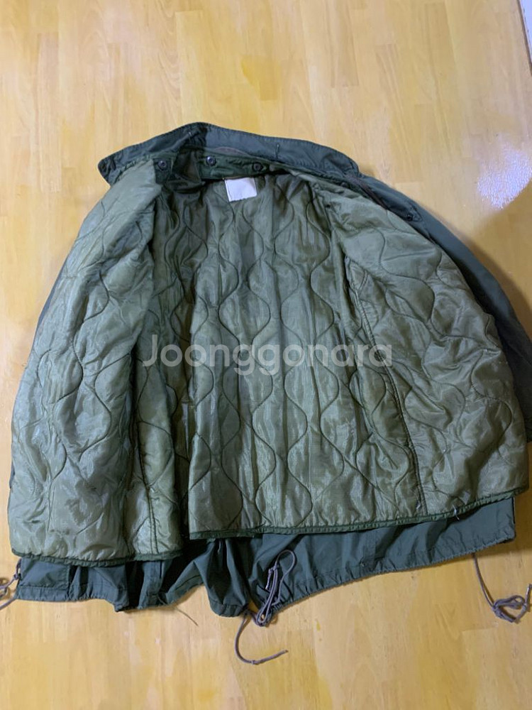 m65 피쉬테일 개파카 오리지널 m 사이즈 a급--5