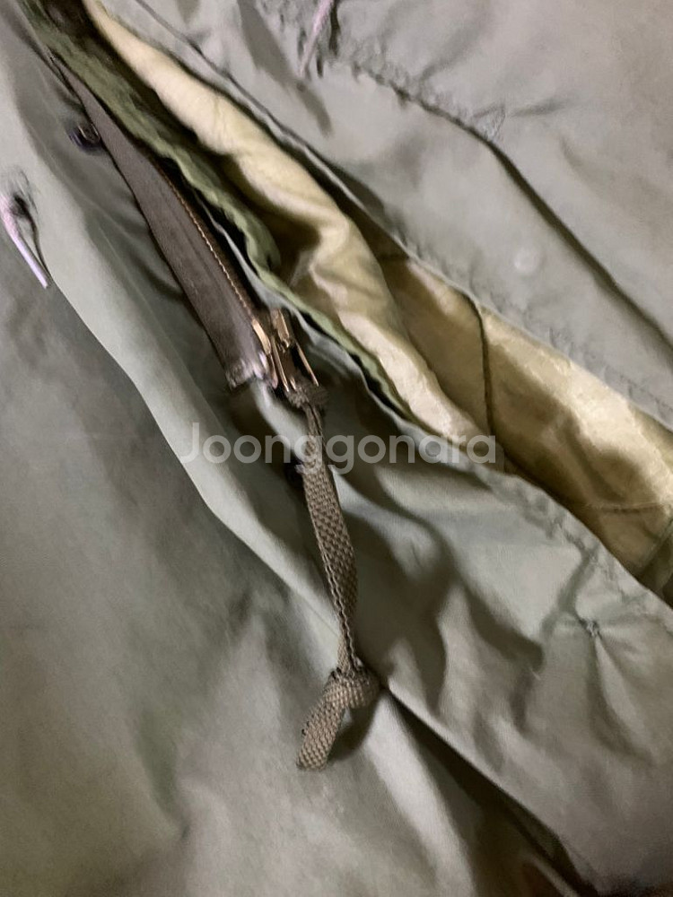 m65 피쉬테일 개파카 오리지널 m 사이즈 a급--4