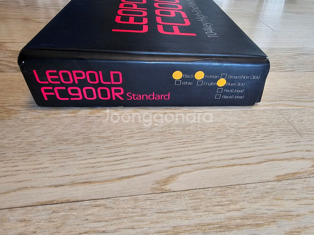 레오폴드 FC900R 스탠다드 청축--6