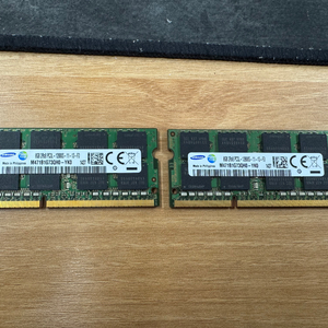 노트북용 ddr3 메모리 12800s 8g 2개 판매