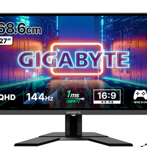 기가바이트 147hz QHd 27인치 게이밍 모니터