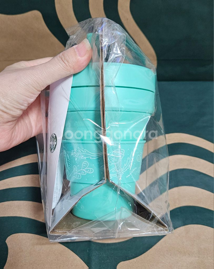 미개봉)스타벅스 스토조 애니버서리 민트텀블러473ml--2