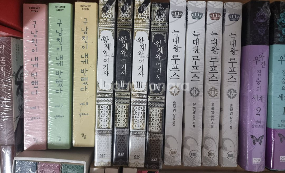 새 책들 저렴하게 판매 합니다! (로판 소설 만화책 등--1