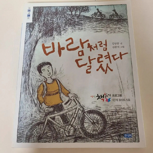 바람처럼 달렸다 책(반값택배포함)