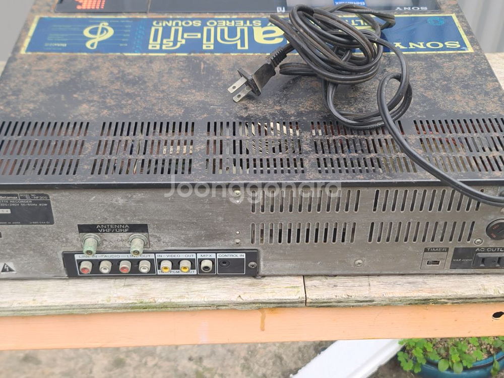 일본/소니 VHS V,TR--4