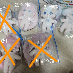 20cm 무속성 인형 (각 15,000)