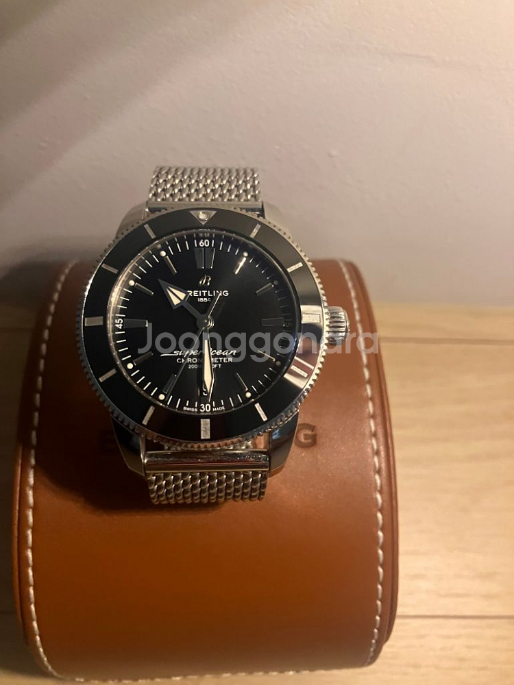 브라이틀링 슈퍼오션 헤리티지2 44mm 검판--0