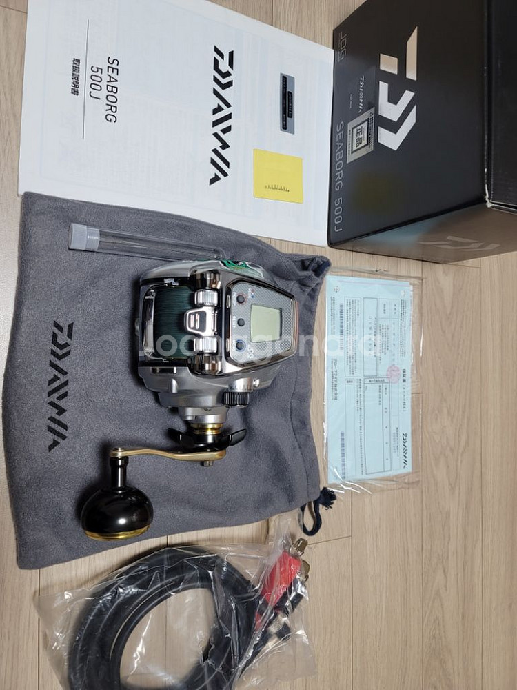 바다선상낚싯대 갈치제왕줌 MK8/다이와 시보그 500J--1