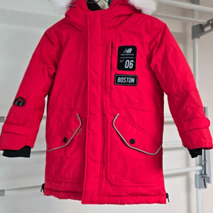 뉴발키즈 구스다운 파이어 마운틴 레드 120