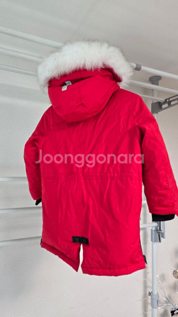 뉴발키즈 구스다운 파이어 마운틴 레드 120--1