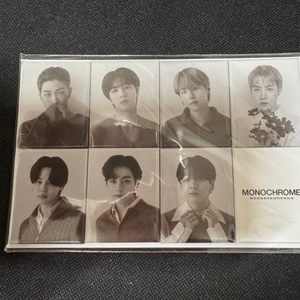방탄소년단 모노크롬 팝업 마그넷 세트 미개봉 원가양도