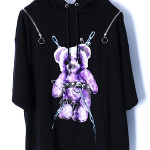 amilige 아미리쥬 Tied Bear 후드 반팔