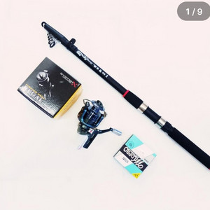 원투낚시대 3.6m+9볼 4000번릴+릴줄