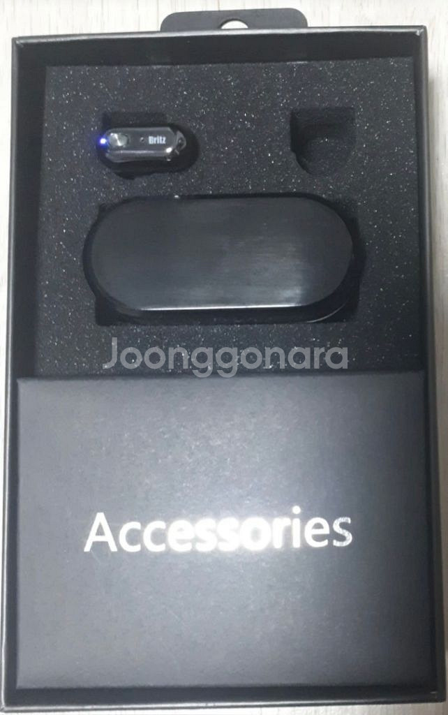 브리츠 블루투스 듀얼 무선 이어폰 오른쪽 + 케이스 등--2