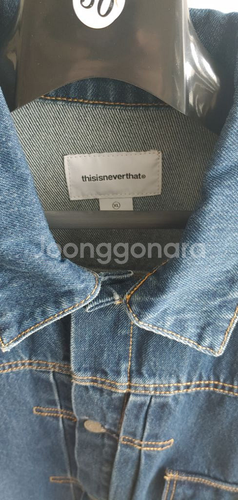 디스이즈네버댓 데님 트러커 자켓 xl--3