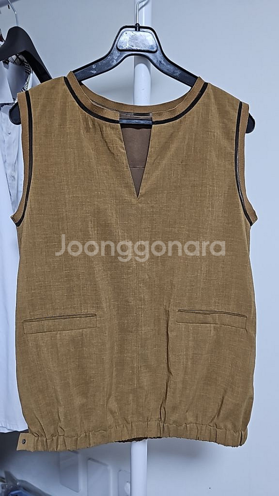 한섬 타임 나시 블라우스 <55사이즈>--0
