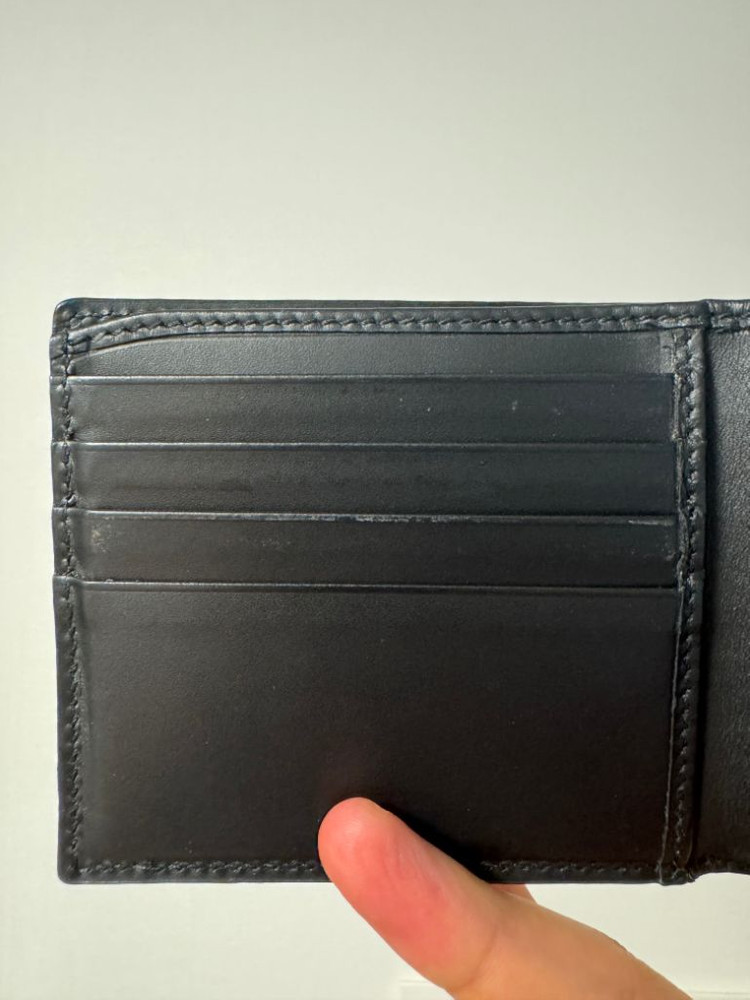 구찌 킹스네이크 프린트 GG 슈프림 반지갑 블랙--8