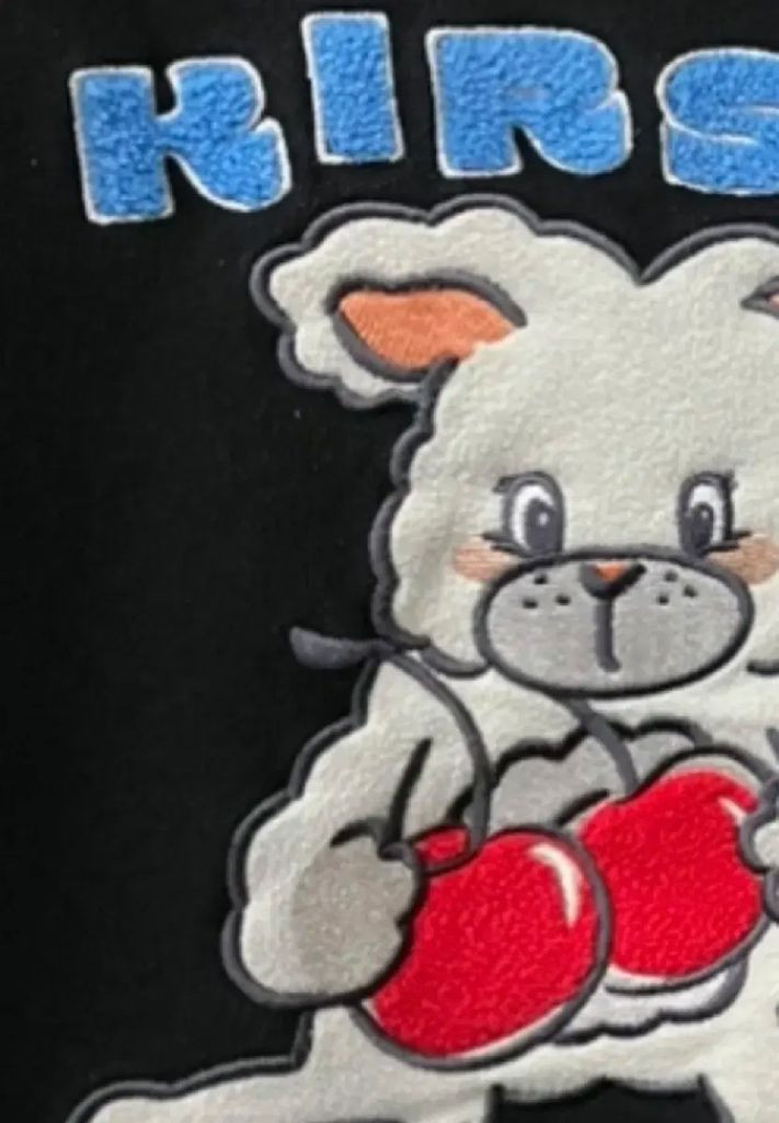 295 ) 한정판 키르시 기모 맨투맨 뽀글이 빅로고 이미지