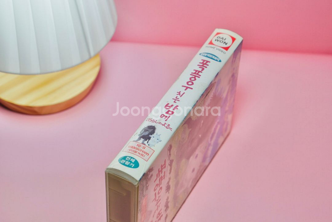 폭풍우 치는밤에 일본 만화 비디오테이프 수집--1