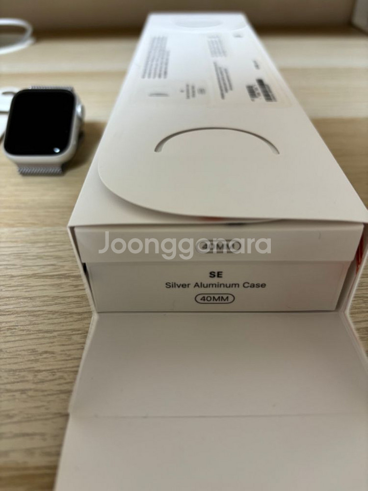 애플워치 SE 40mm 1세대 풀박 + 밀레니즈 루프--0