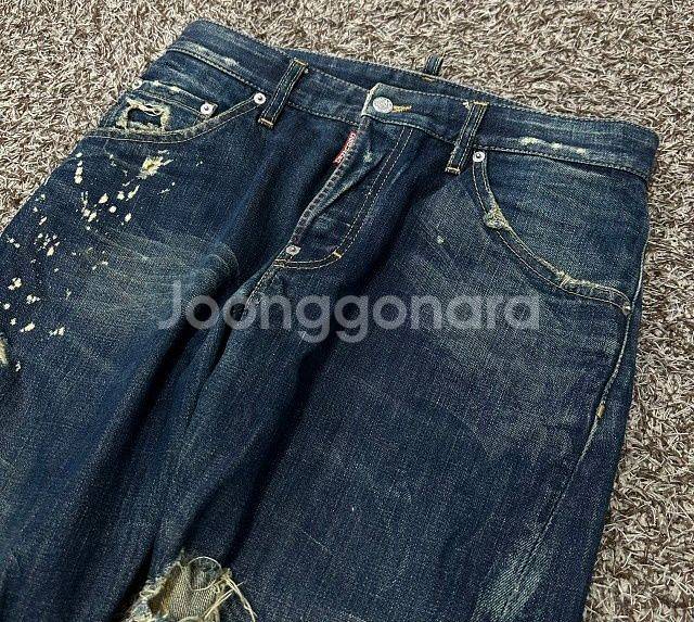 디스퀘어드 청바지 데님청바지 데님팬츠 32인치--1