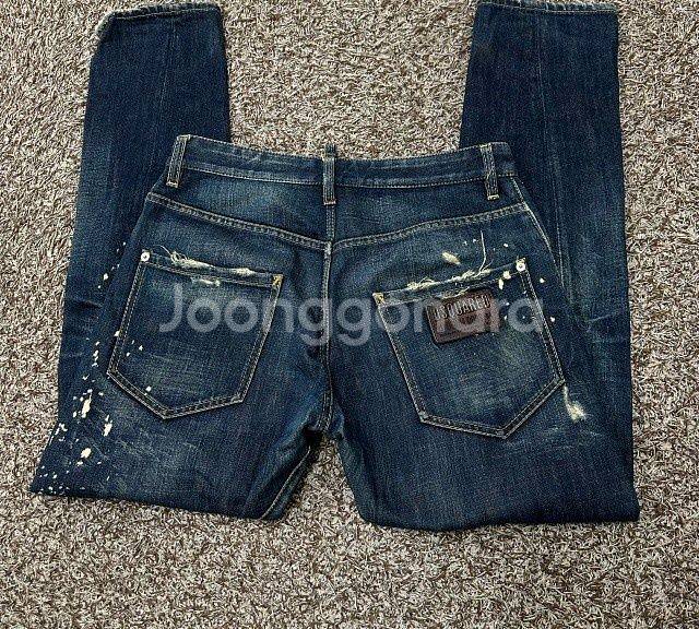 디스퀘어드 청바지 데님청바지 데님팬츠 32인치--2