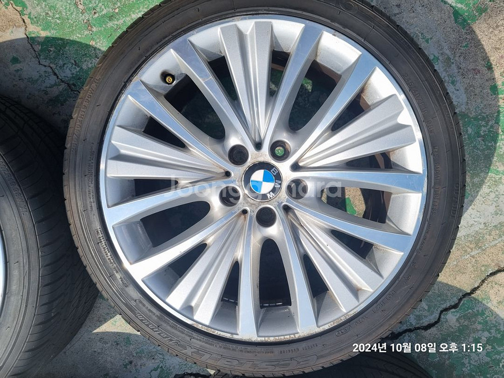 부산 F바디 520d 528i 19인치 휠타이어 셋트--2