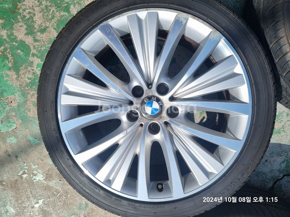 부산 F바디 520d 528i 19인치 휠타이어 셋트--1