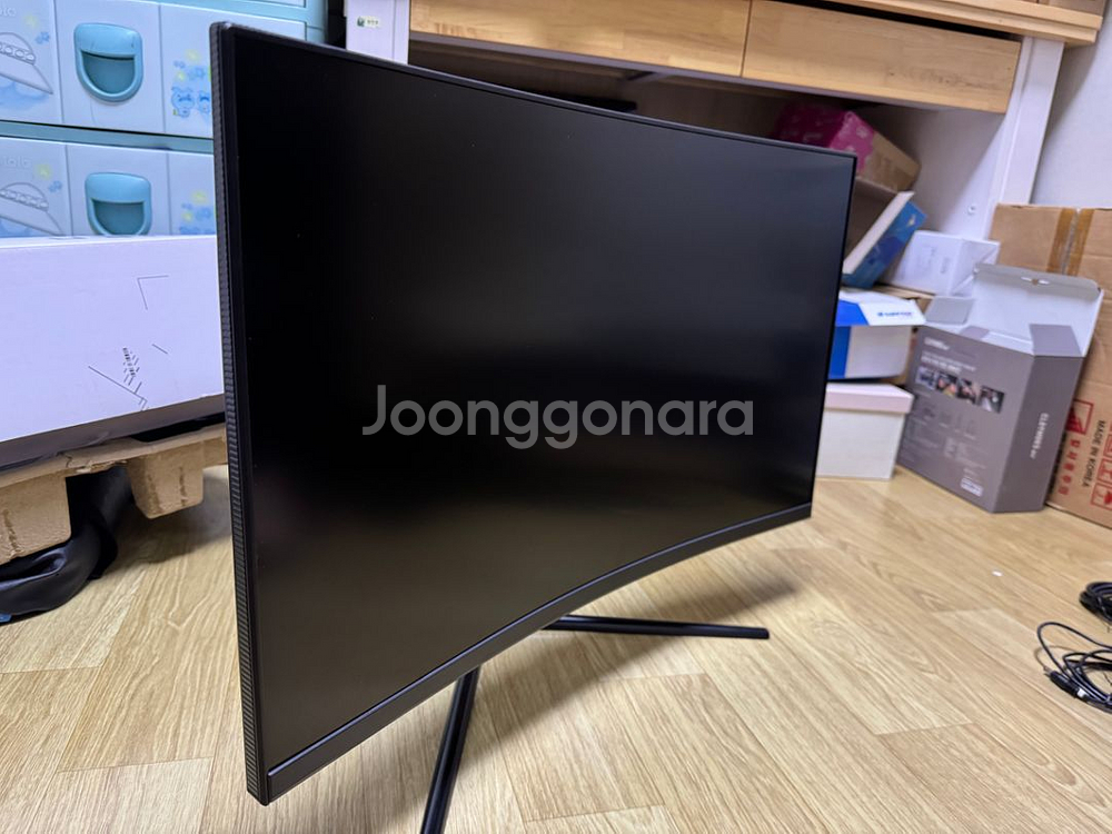 한성모니터 27인치 fhd 165hz 팝니다--1