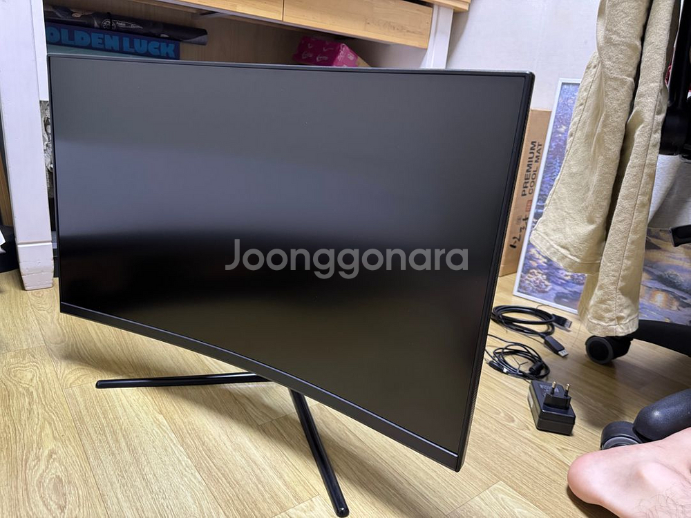 한성모니터 27인치 fhd 165hz 팝니다--2