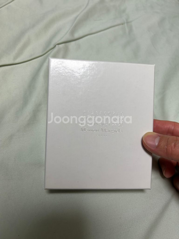 메종 마르지엘라 카드홀더 똑딱이 지갑 새제품--2