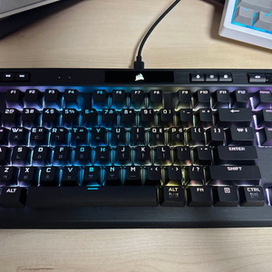 커세어 K70 RGB TKL 은축 팔아요