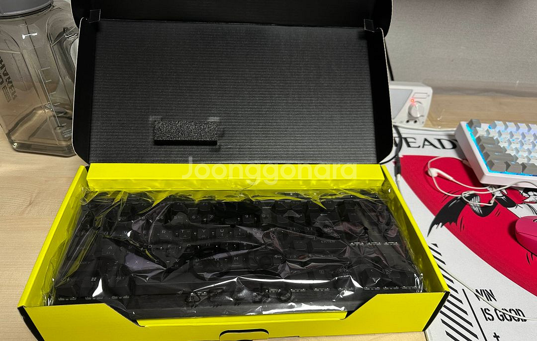 커세어 K70 RGB TKL 은축 팔아요--1