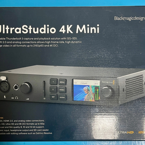 블랙매직 UltraStudio 4K Mini 울트라스튜