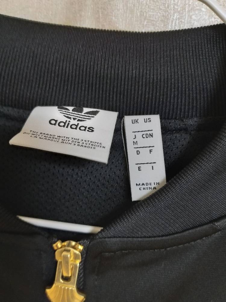 여성 아디다스 크롬핏 황금 삼선.불꽃 져지자켓 (90-95) 이미지