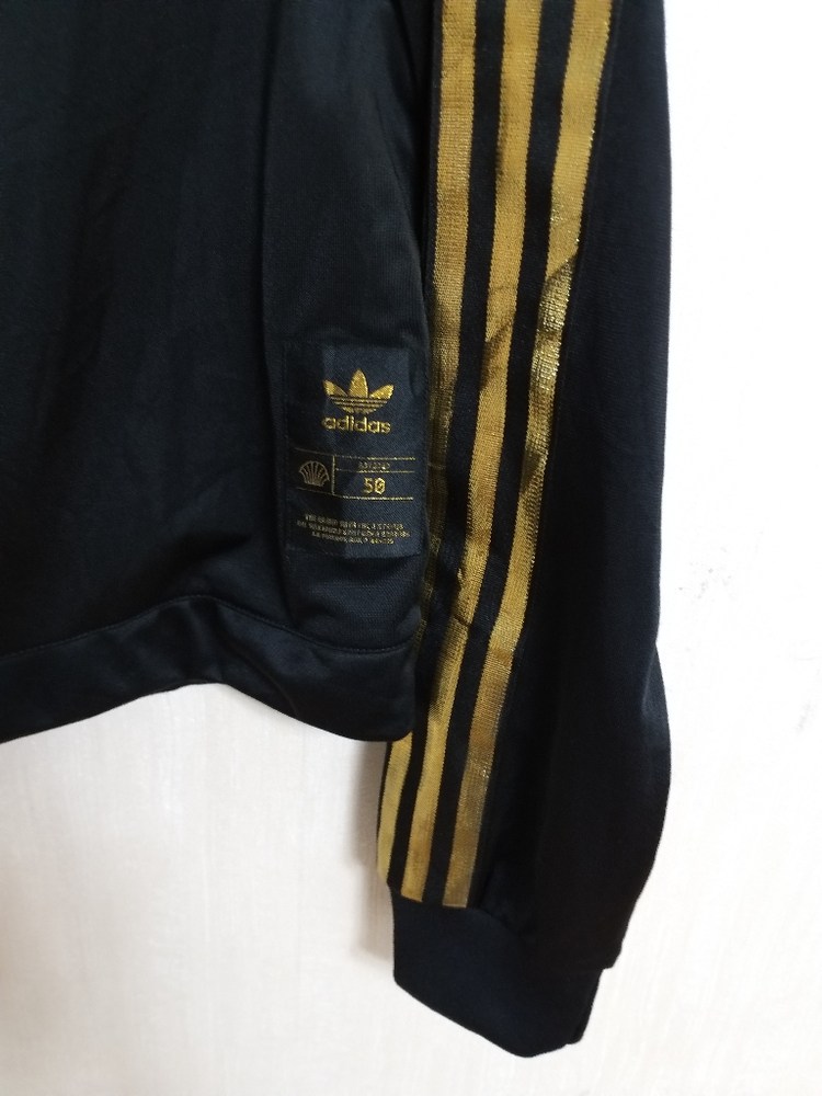 여성 아디다스 크롬핏 황금 삼선.불꽃 져지자켓 (90-95) 이미지