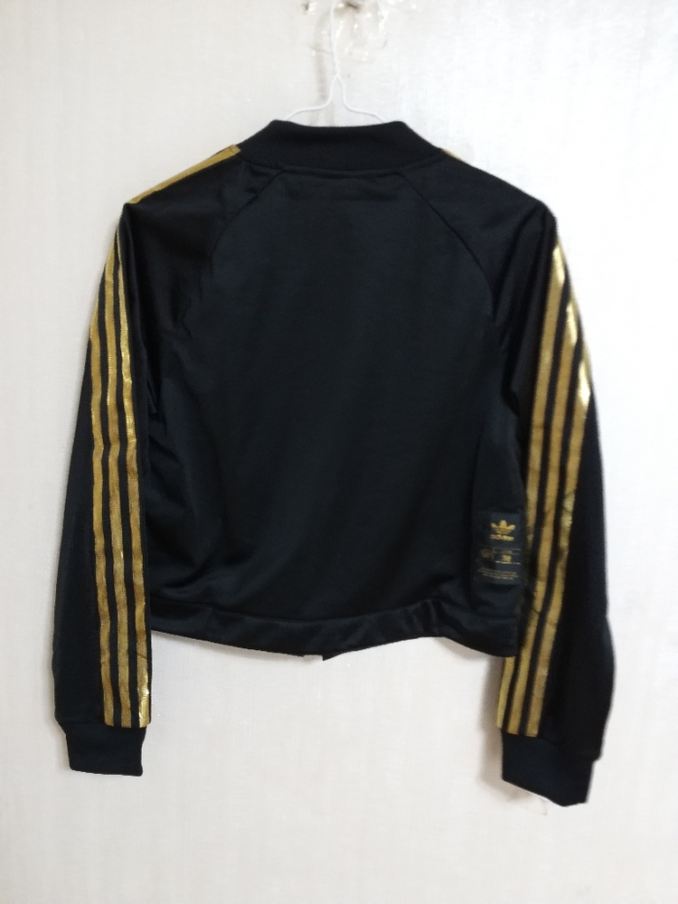 여성 아디다스 크롬핏 황금 삼선.불꽃 져지자켓 (90-95) 이미지
