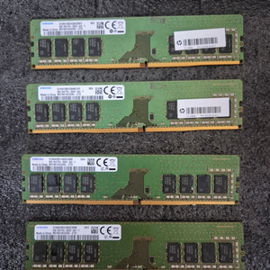 삼성 RSM DDR4 8G - 4개 개당 5.6만