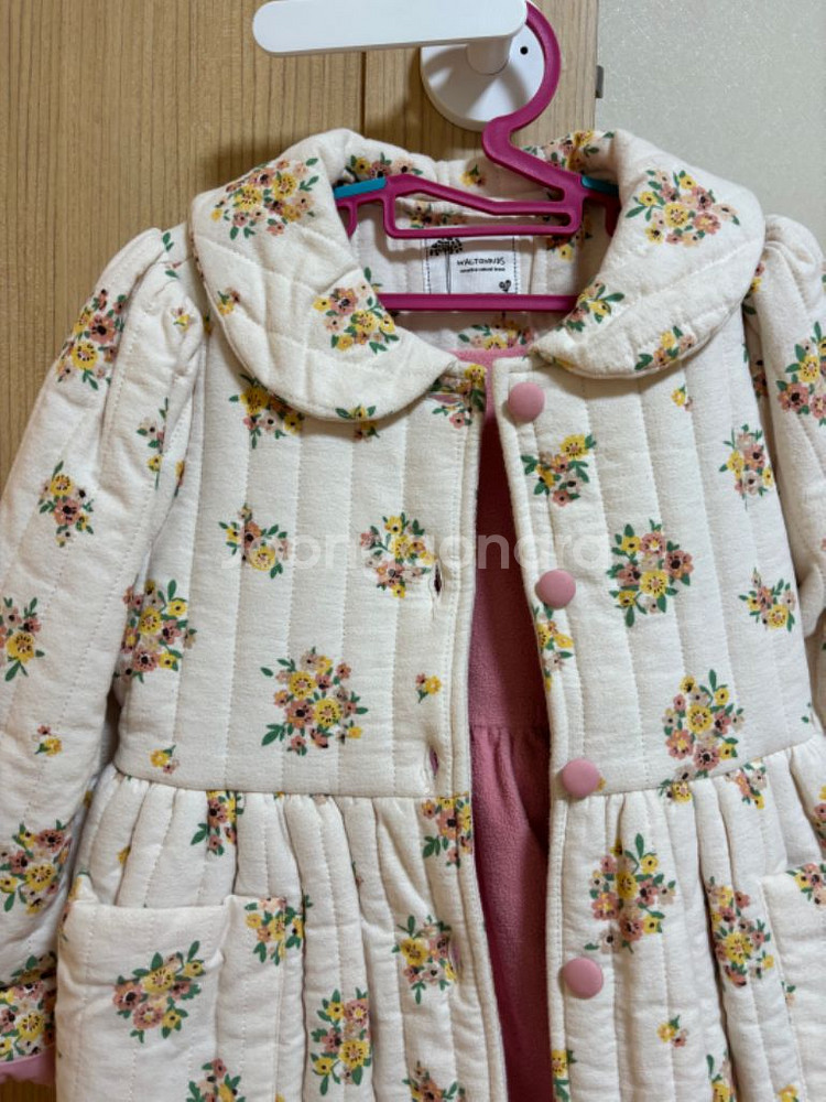 여아 겨울원피스코트 130--1