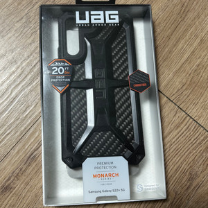 S22plus용 UAG 카본 휴대폰 케이스