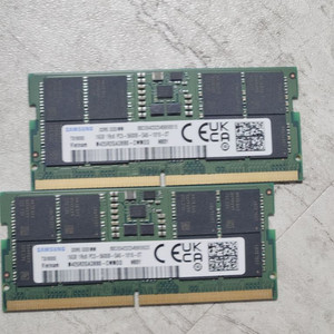 삼성 노트북용 ddr5 16기가 2장 일괄판매