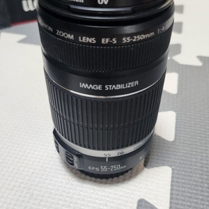 캐논 EFS 55-250mm IS 렌즈 판매합니다.