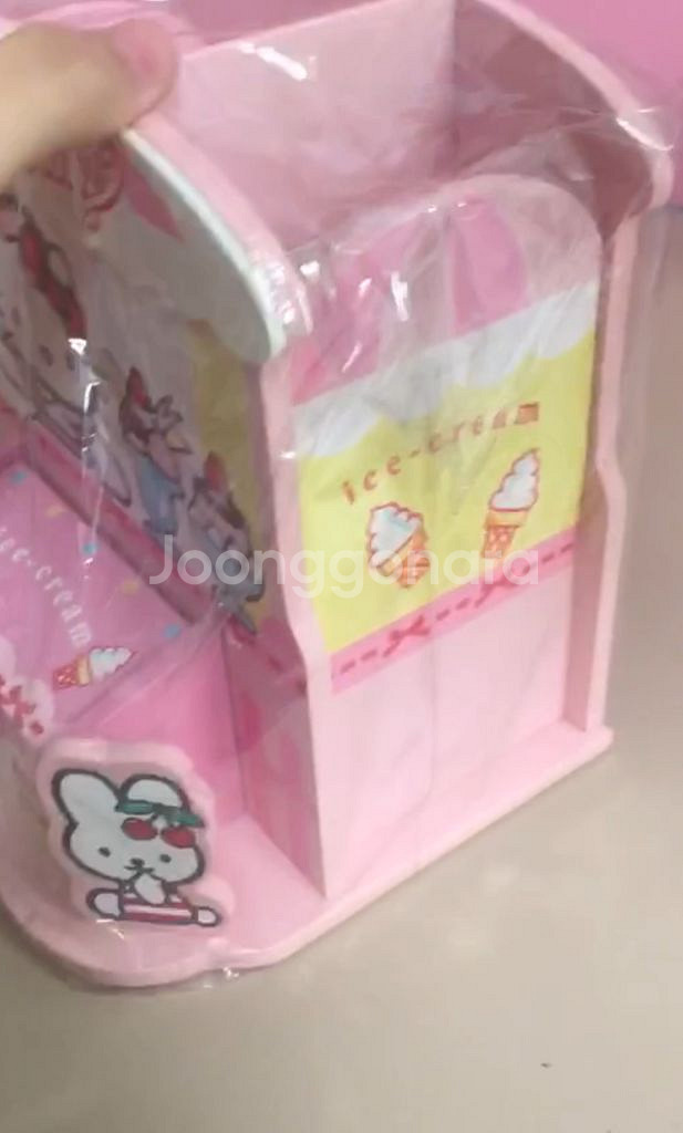고전 키티 파르페 디저트 키티 방꾸 수납 정리 보관--1