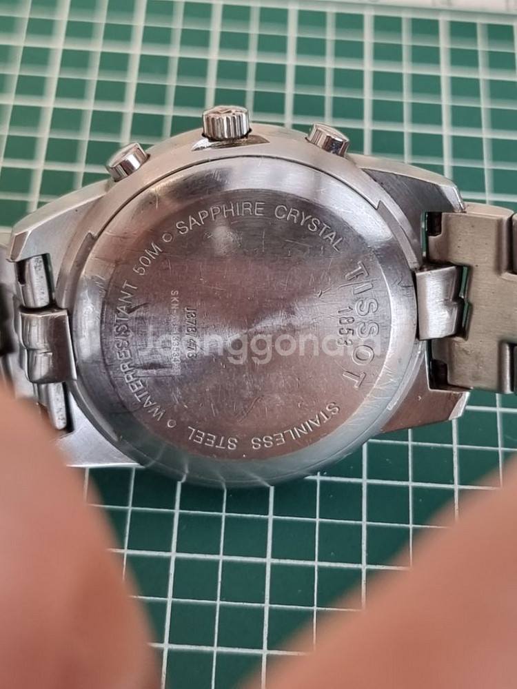 티쏘 (TISSOT) PR50 J378/478 크로노--7