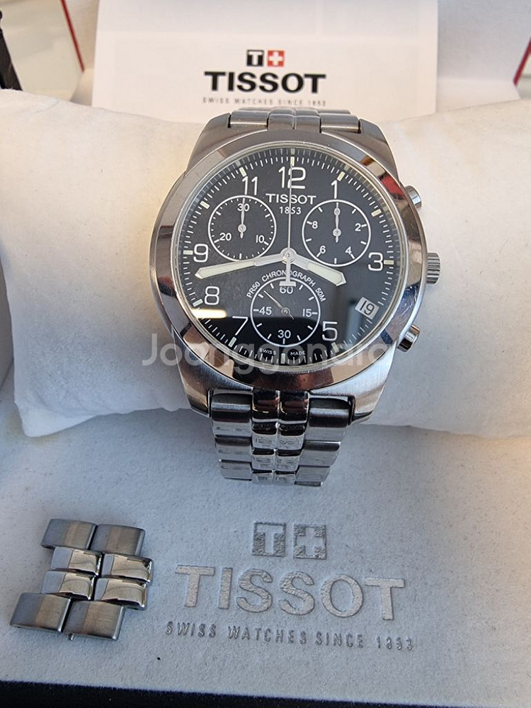 티쏘 (TISSOT) PR50 J378/478 크로노--4
