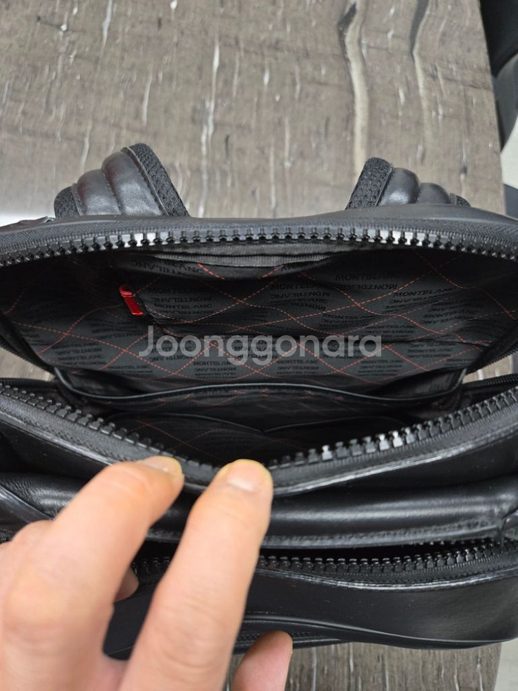 영국직구)몽블랑 어반 레이싱 레더 백팩 118708--5