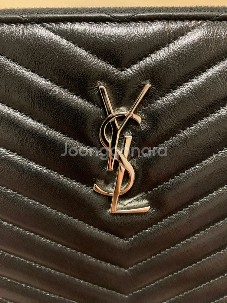 (정품)생로랑 모노그램 클러치(CWU02 1000)--1