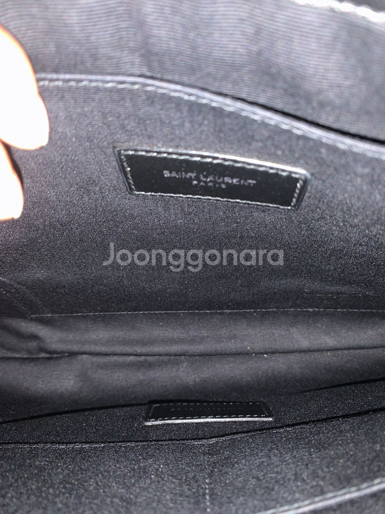 (정품)생로랑 모노그램 클러치(CWU02 1000)--2