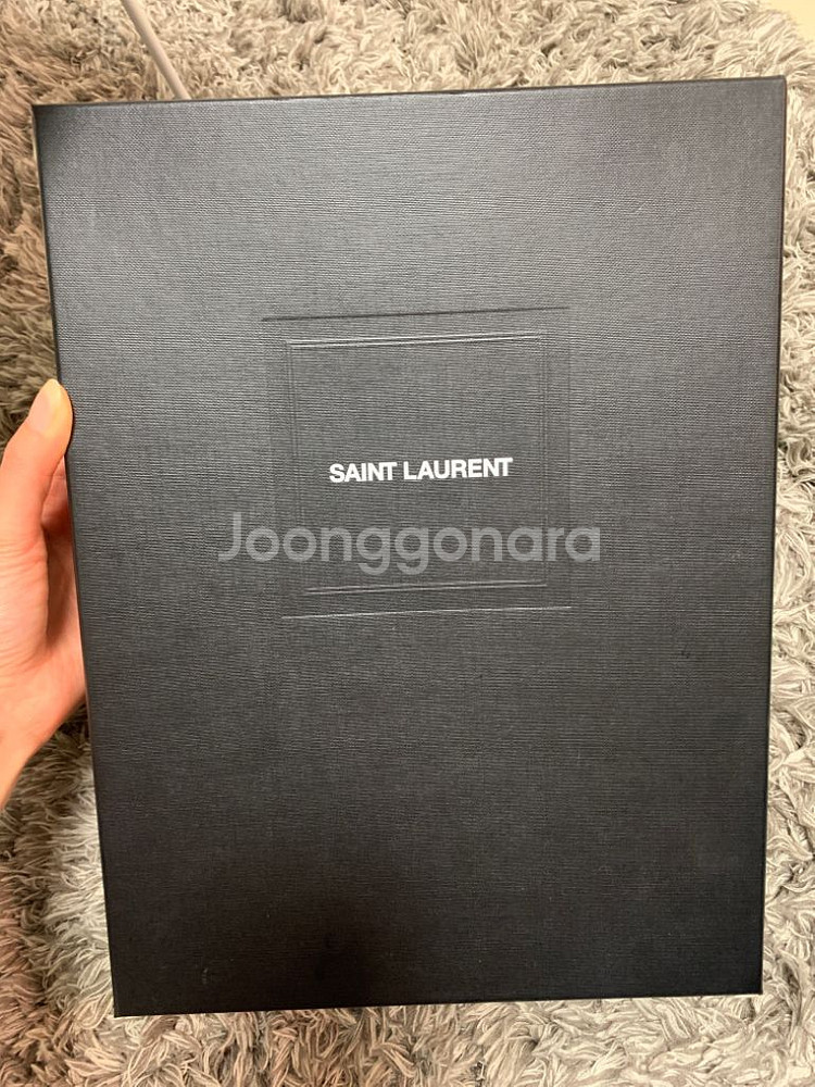 (정품)생로랑 모노그램 클러치(CWU02 1000)--4