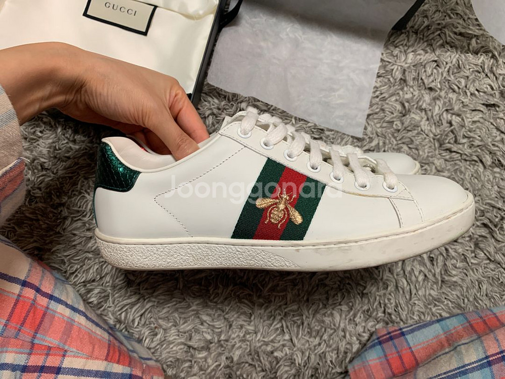 (정품)구찌 운동화(240mm)--2